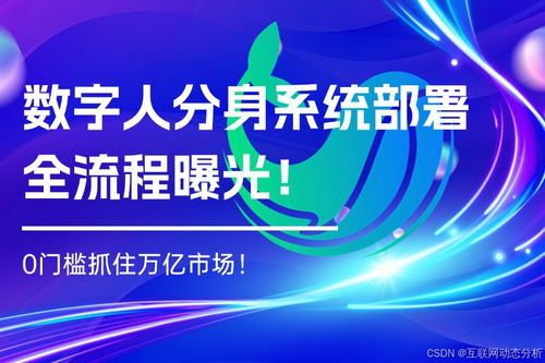 數字人分身應用大爆發 核心技術解析與一站式源碼部署實戰教程